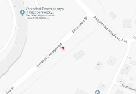 Білборд, Бігборд (Борд)  B у Києві, 3x6  Симиренка вул., 31 схема