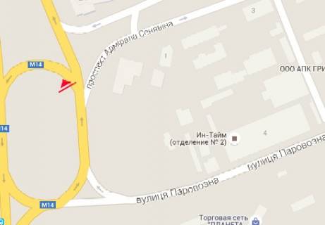 Білборд, Бігборд (Борд)  B у Херсоні, 3x6  200-річчя Херсона пл._1 схема