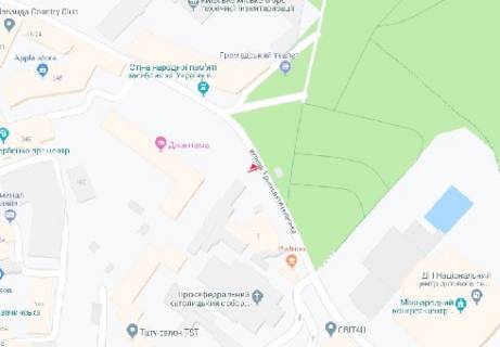 Ситискролл A в Киеве, 1.7x1.2  Трехсвятительская ул., 4 схема