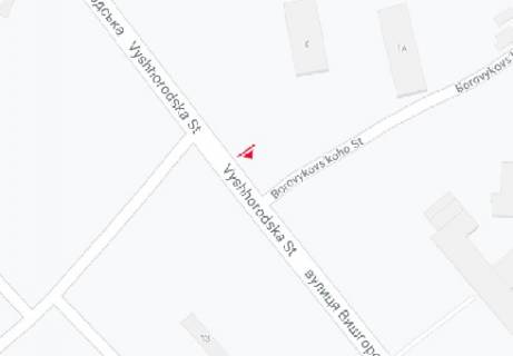 Призматрон, Призма A у Києві Вышгородская ул., 8 - 318357 схема