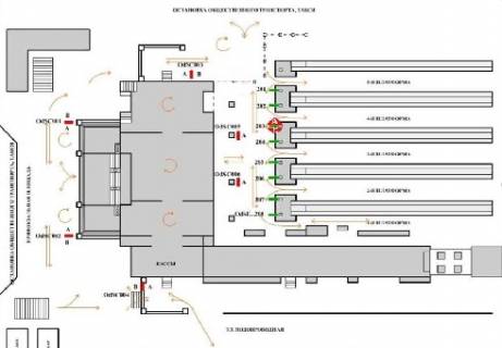 Нестандарт A у Одесі Платформа № 2 схема