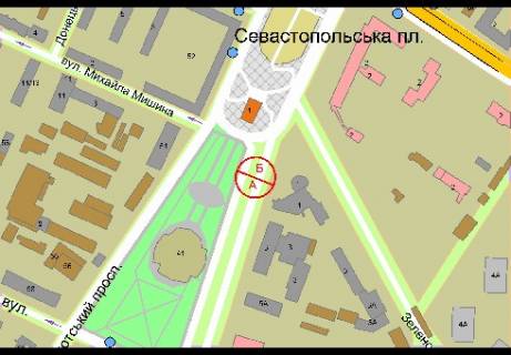 Сітіскролл A у Києві, 1.86x1.27   Народного Ополчения ул., 1 - Севастопольская пл., разделитель (правый) схема