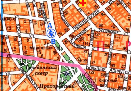 Ситилайт A в Одессе Старопортофранковская, 36 - Колонтаевская А, остановка схема