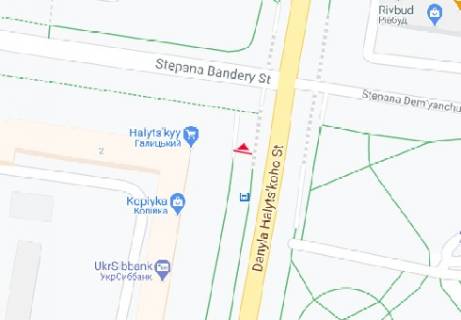 Призма A в Ровно Данила Галицкого - С.Бандеры ул. - 320629 схема