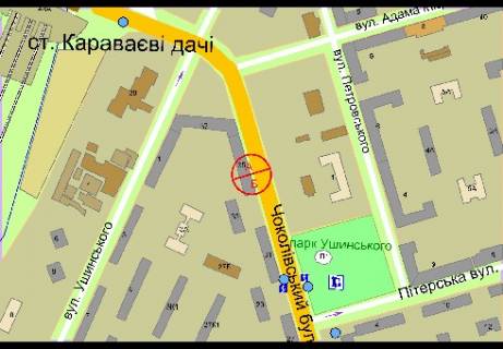 Скроллер A в Киеве, 2.32x3.14  Чоколовский б-р, 35 - 339863 схема