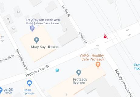 Нестандарт A в Киеве, 2x8  Федорова ул. (4)  схема