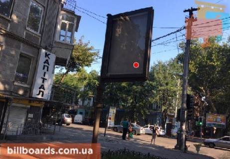 Сітіскролл A у Одесі, 1.7x1.2  Пушкінська вул. - Б. Арнаутська, вул. Фото 1