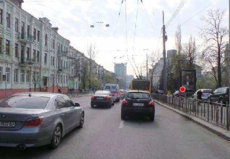 Ситилайт A в Киеве, 1.8x1.2  Мельникова вул., 14 (навпроти) фото 1