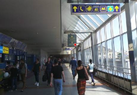 Нестандарт B в Киеве, 1x0.7  Конкорс (Южный терминал) фото 1