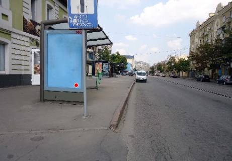 Ситилайт B в Харькове, 1.8x1.2  просп. Героїв Харкова (Московський)., 55 (остановка) фото 1