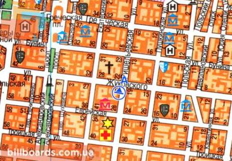 Скроллер A в Одессе, 2.32x3.14  Ришельевская ул., 26 - 13428 схема