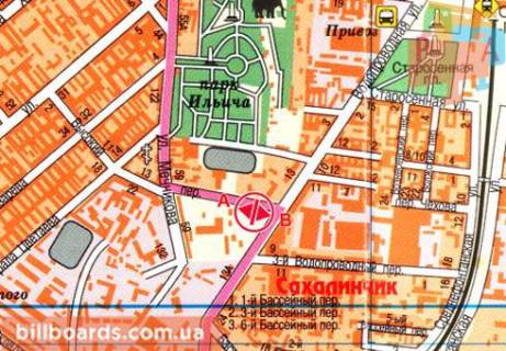 Призма A в Одессе, 3x6  Высокий пер. - ул. Водопроводная - 13250 схема