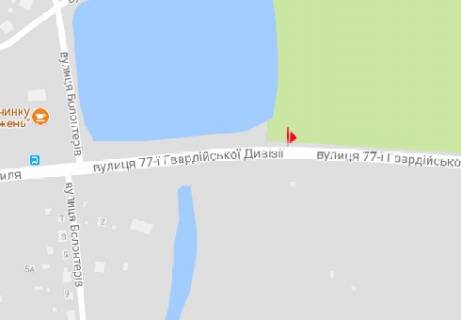 Билборд A в Чернигове, 3x6  Героїв Чорнобиля вул. — Левка Лукьяненка вул., дамба схема