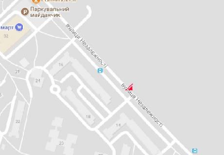 Билборд A в Чернигове, 3x6  Незалежності вул., 16 схема