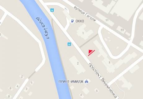 Билборд B в Кропивницкий (Кировоград), 3x6  Винниченка просп., 3 схема