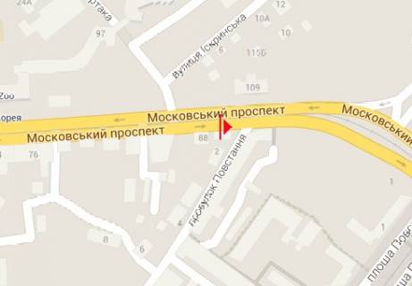 Бэклайт B в Харькове Героїв Харкова просп. (Московський просп.), 88б схема