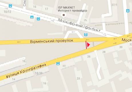 Скролер, Скрол A у Харкові, 2.32x3.14  Вірменський пров. - 13974 схема