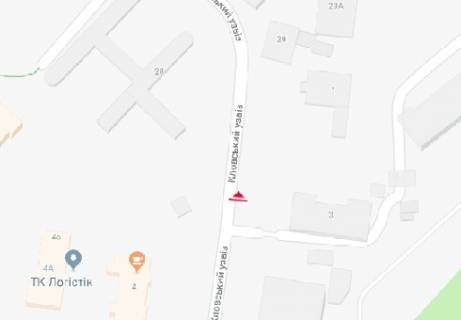 Бэклайт B в Киеве Кловський узвіз, 3 схема