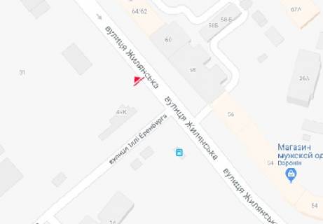 Скролер, Скрол A у Києві, 1.2x1.8  Жилянська вул., 47 - 478522 схема