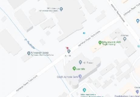 Беклайт A у Києві Льва Толстого вул., 57 схема