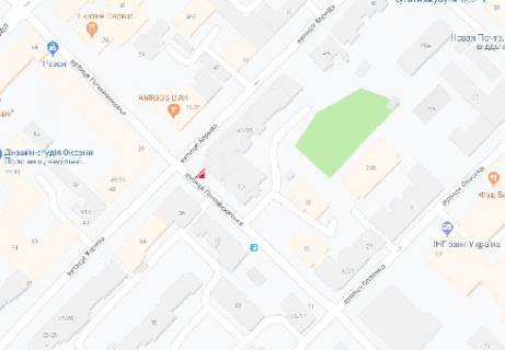 Беклайт A у Києві Почайнинська вул., 40/22 схема