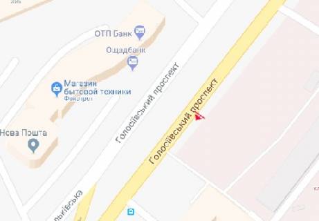 Призма A в Киеве, 3x6  Голосіївський просп., 59б - 478138 схема