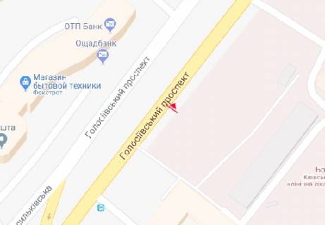 Призма B в Киеве, 3x6  Голосіївський просп., 59б - 478141 схема