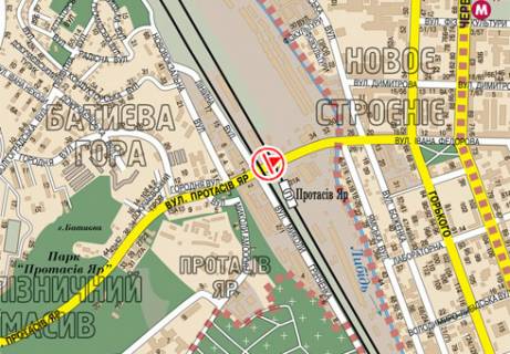 Нестандарт A в Киеве, 2x8  Федорова ул. (3)  схема
