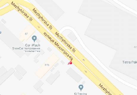 Скроллер B в Киеве, 2.3x3.14  Межигірська вул., 87а - 478366 схема