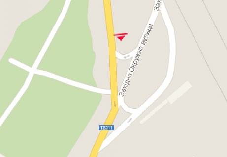 Билборд A в Хмельницком, 3x6  Західна Окружна — Волочиська вул. схема