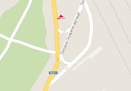 Білборд, Бігборд (Борд)  B у Хмельницькому, 3x6  Західна Окружна - Волочиська вул. схема