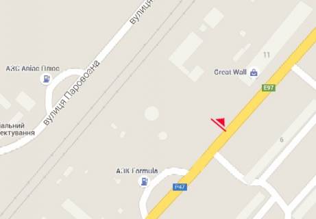 Білборд, Бігборд (Борд)  A у Херсоні, 3x6  Бериславське шосе, 6 схема