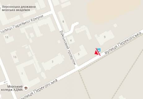 Бэклайт B в Херсоне, 2.3x3.14  Перекопська вул., 9 схема