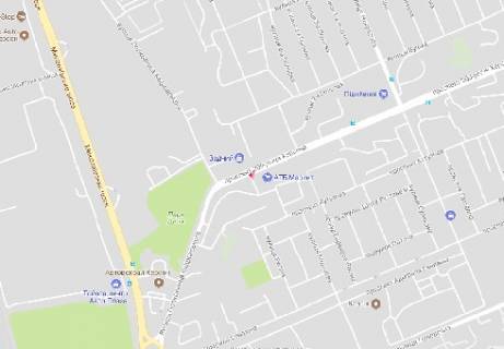 Бэклайт A в Херсоне, 3x4  200 років Херсона просп., 2 схема