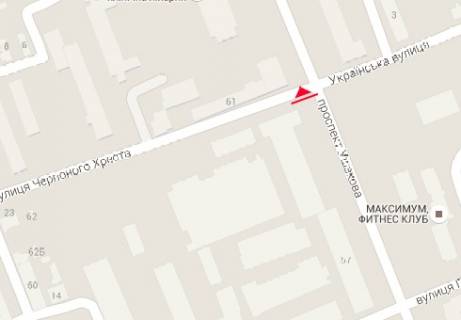 Скроллер A в Херсоне, 2.32x3.14  Ушакова пр. - Червоного Хреста вул. - 63700 схема