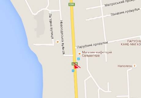 Білборд, Бігборд (Борд)  A у Миколаєві, 3x6  Героїв Сталінграда просп., 21 схема