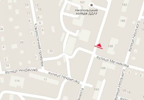 Билборд A в Никополе Карла Лібкнехта вул., 163 схема
