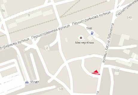 Билборд A в Никополе Карла Лібкнехта вул., АЗС "УкрТатНафта" схема