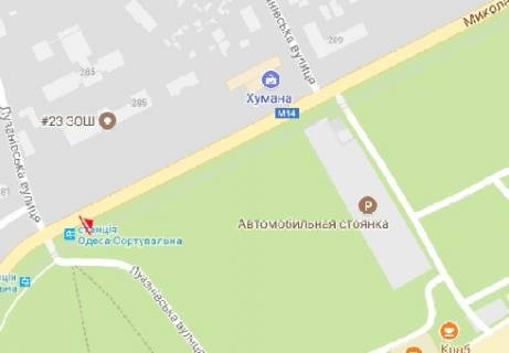 Билборд B в Одессе, 3x6  Миколаївська дорога, 283 схема