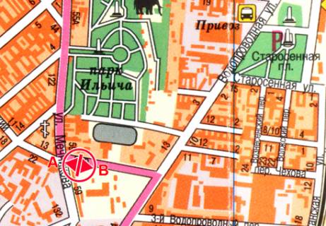 Білборд, Бігборд (Борд)  A у Одесі, 3x6  Високий пров., 24 схема