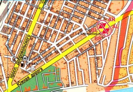 Билборд A в Одессе, 3x6  Південна дорога, 85 схема