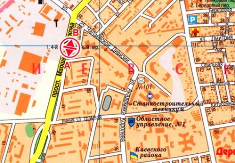 Билборд B в Одессе, 3x6  Небесної Сотні просп. (Маршала Жукова просп.)., 3а схема