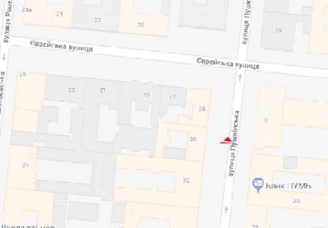 Бэклайт B в Одессе Пушкінська вул., 30 схема