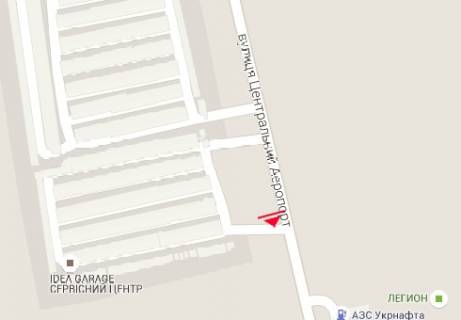 Ситилайт B в Одессе Центральный Аэропорт ул. (№37) схема