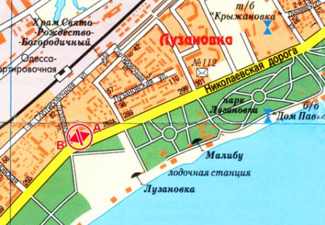 Призма A в Одессе, 3x6  Николаевская дорога, 283 - 13237 схема