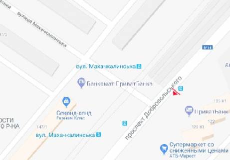 Призма A в Одессе, 3x6  Князя Володимира Великого просп.(Добровольського просп.)., 126 - 13240 схема