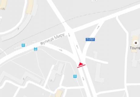 Призматрон, Призма A у Полтаві, 3x6  Мира пр. - Миру вул. - 160073 схема