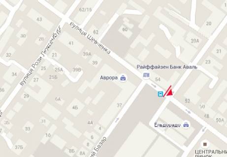 Призма B в Полтаве Шевченко ул., центральный рынок - 13654 схема