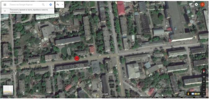 Ситилайт  в Ромнах Коржевская, 96 схема