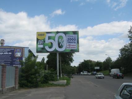 Билборд B в Ровно, 6x3  вул. Чорновола,82а фото 1
